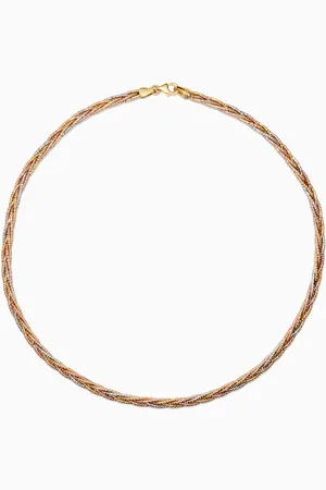 The Jewels Jar Elena Chain Necklace in Sterling Silver