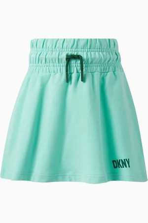 DKNY Logo Skirt in Cotton