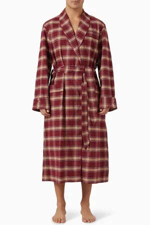 DEREK ROSE Kelburn 48 Robe in Brushed Cotton