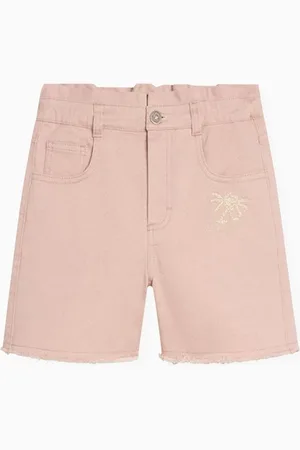 Golden Goose Logo-embroidered Shorts in Denim