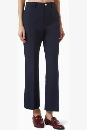 Gucci Embroidered Pants in Cotton