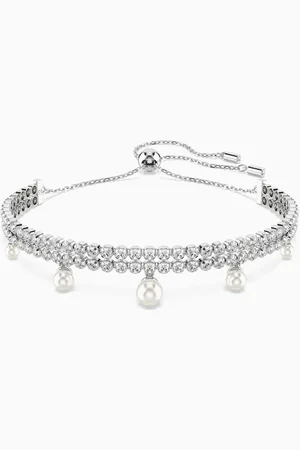 Swarovski X Ariana Grande Bracelet in Rhodium-plated Metal