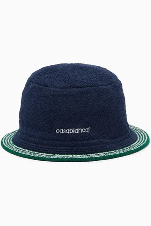 Casablanca Logo-embroidered Bucket Hat in Cotton-terry