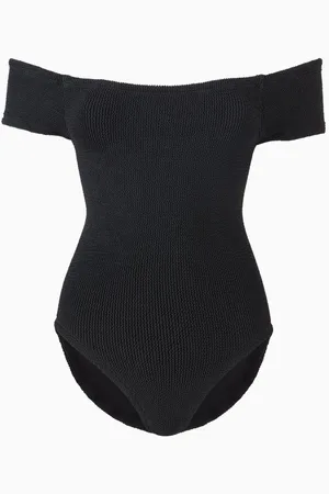 Hunza G Grace One-piece Swimsuit in Crinkle Stretch Nylon