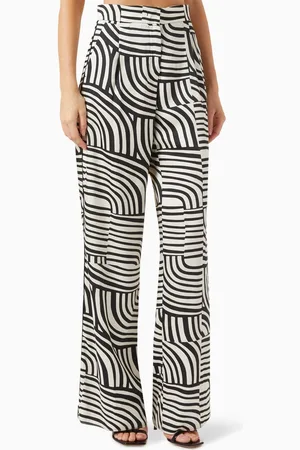 MARELLA Ilare Printed Wide-leg Pants