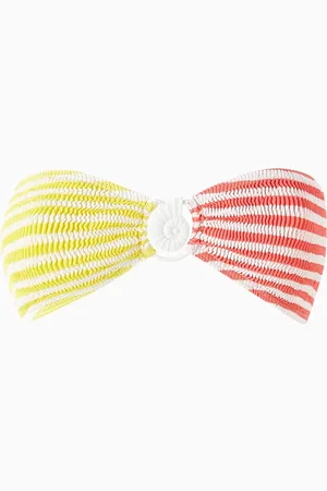Cleonie Swim Lychee Bikini Top in Stretch Nylon