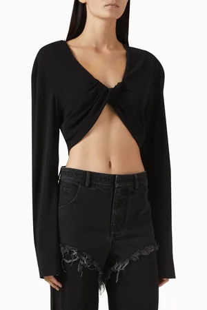 CHRISTOPHER ESBER Vivenda Drape Front Top in Viscose