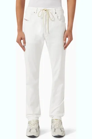 Diesel 2032 D-Krooley-B Jogg Sweat Tapered Jeans in Denim