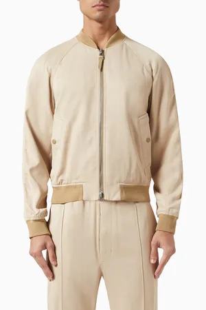 Tom Ford Bomber Jacket in Viscose Cady
