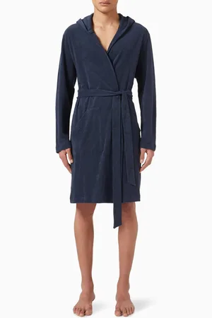 Hanro Night & Day Robe in Cotton Terry