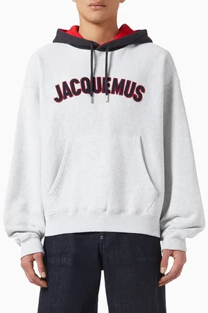 Jacquemus The Baseball Hoodie in Cotton Fleece