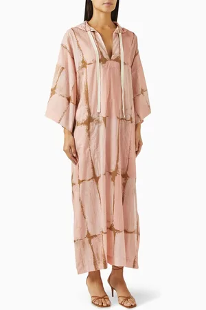 ON THE ISLAND Stratos Printed Kaftan in Cotton