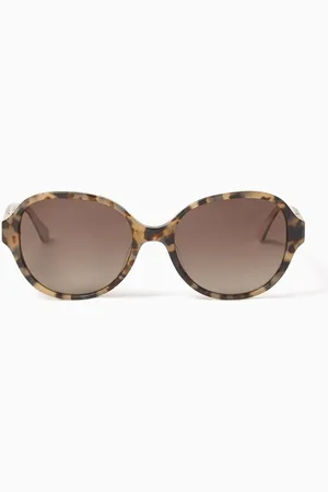Kate Spade Emalie Oval Sunglasses in Acetate