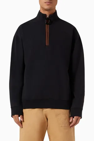 J.W.Anderson Half-zip Sweatshirt in Cotton Jersey