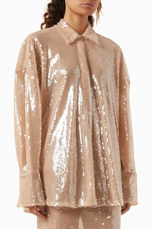 GIUSEPPE DI MORABITO Sequin-embellished Shirt
