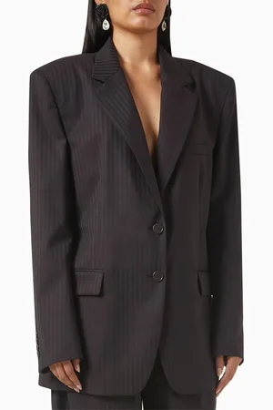 MAGDA BUTRYM Classic Oversized Blazer in Wool