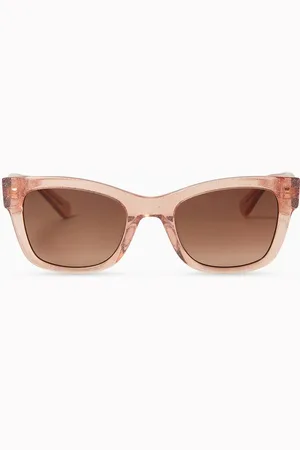 Kate Spade Aimee Cat-eye Sunglasses in Glitter Acetate