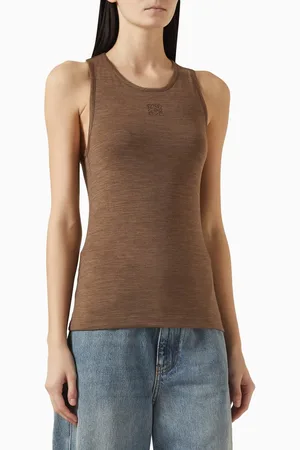 Loewe Anagram Tank Top in Wool Blend
