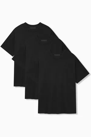 FEAR OF GOD Logo T-shirts in Jersey, Pack of 3