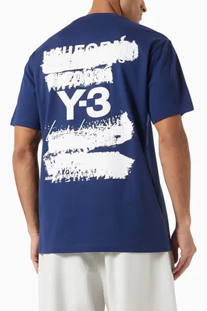 Y-3 Graphic T-shirt in Cotton