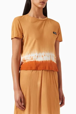 Miu Miu Tie-dye Effect Top in Cotton