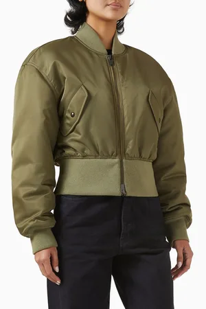 Saint Laurent Bomber Jacket in Recycled Nylon