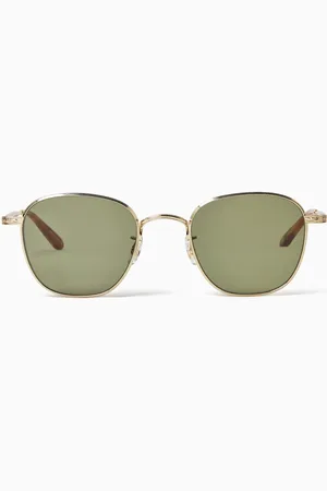 GARRETT LEIGHT World Sunglasses in Metal