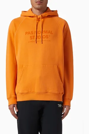 Pas Normal Studios Off-Race Logo Hoodie in Cotton