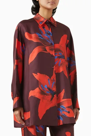 Alexander McQueen Lily Shirt in Silk