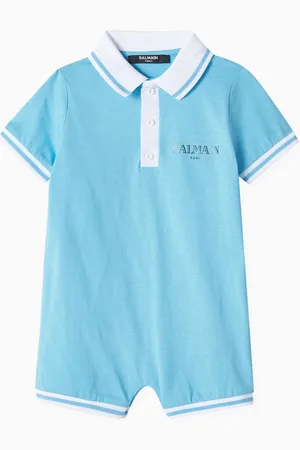 Balmain Logo Polo Romper