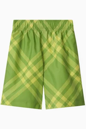 Burberry Check-print Swim Shorts