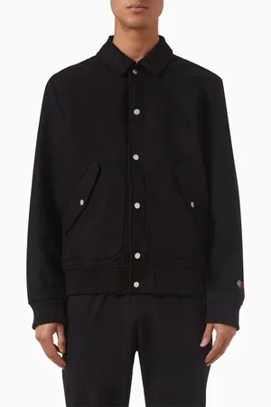 Les Deux Rhett Varsity Jacket in Wool Blend