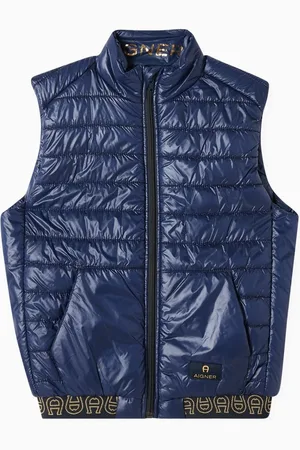 Aigner Logo Quilted Vest