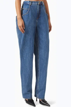 AREA Flared-pocket Jeans in Denim