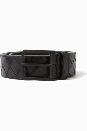 Bottega Veneta Belt in Intrecciato Leather, 35mm
