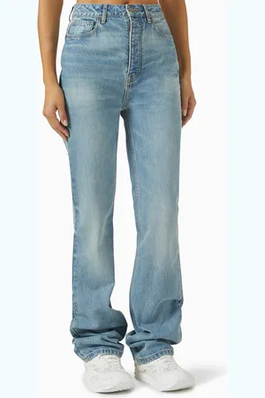 FEAR OF GOD High Waisted Fitted Jeans