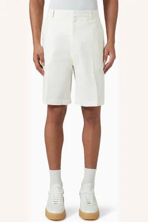 Casablanca Pleated Shorts in Linen