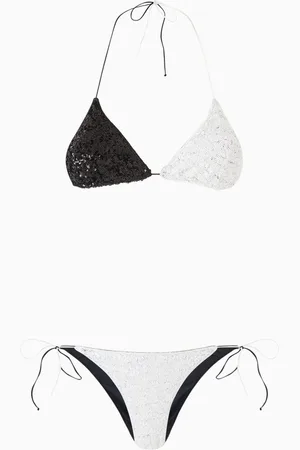 Oseree Paillettes Microkini Bikini Set