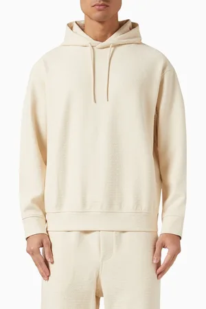 Emporio Armani EA Logo Hoodie in Jersey
