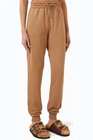 Chloé Logo Sweatpants in Cotton Fleece