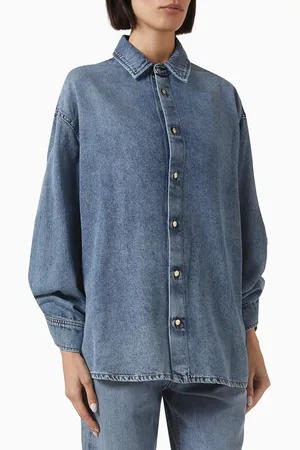DARKPARK Keanu Rouche Shirt in Tencel Denim