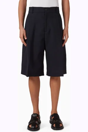 STUDIO NICHOLSON Bermuda Shorts in Cotton-blend