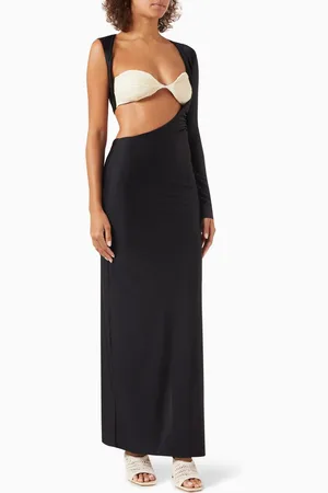 Baobab Pierre One-sleeve Dress in Stretch Nylon