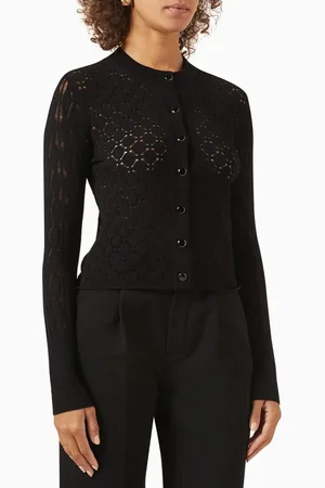 Lanvin Bodycon Cardigan in Knit