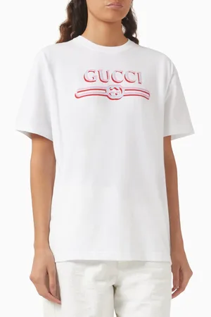 Gucci Printed T-shirt in Cotton-jersey