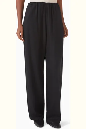 Totême Monogram Flannel Pyjama Pants in Modal