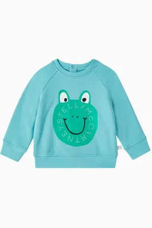 Stella McCartney Baby Frog-print Sweatshirt in Cotton
