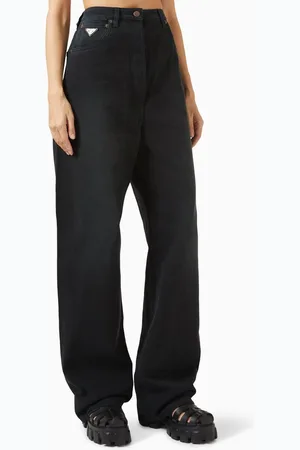 Prada Wide-leg Jeans in Denim
