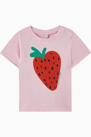 Stella McCartney Strawberry T-shirt in Organic Cotton