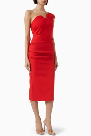 Elle Zeitoune Riley One-shoulder Dress